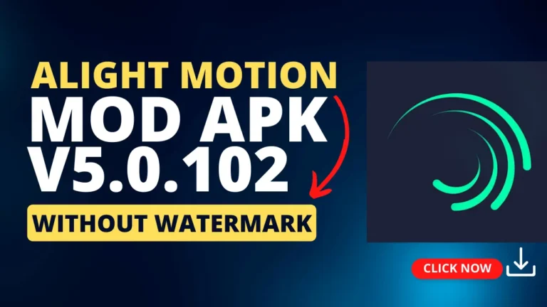Alight Motion Mod Apk (v5.0.102) Without Watermark