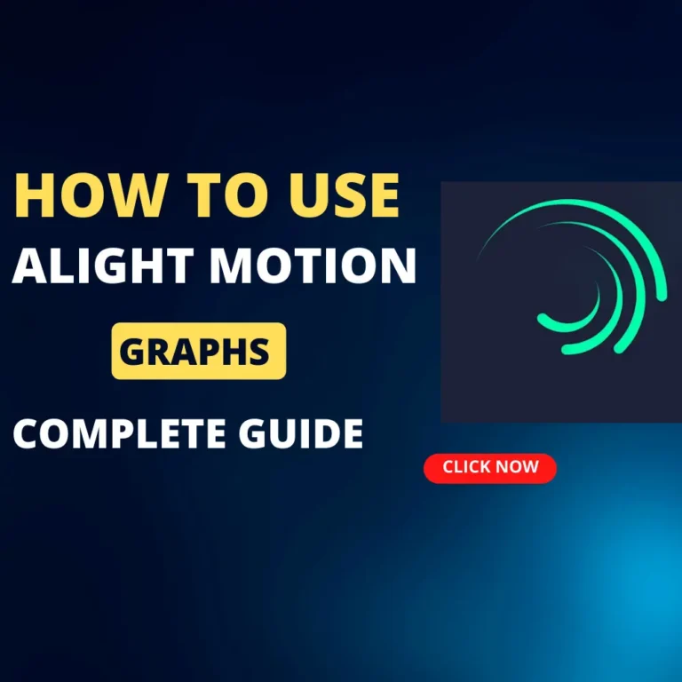 How to use graphs in alight motion